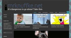 Desktop Screenshot of mrknuffke.net