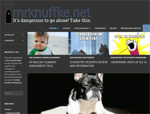 Tablet Screenshot of mrknuffke.net